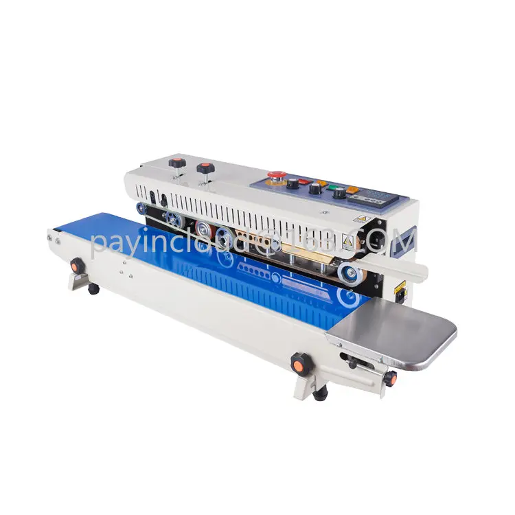 

Fr1000 Band Sealer Plastic Food Bag Heat Sealing Machine Band Sealer ,Horizontal Conteneuos Band Sealer