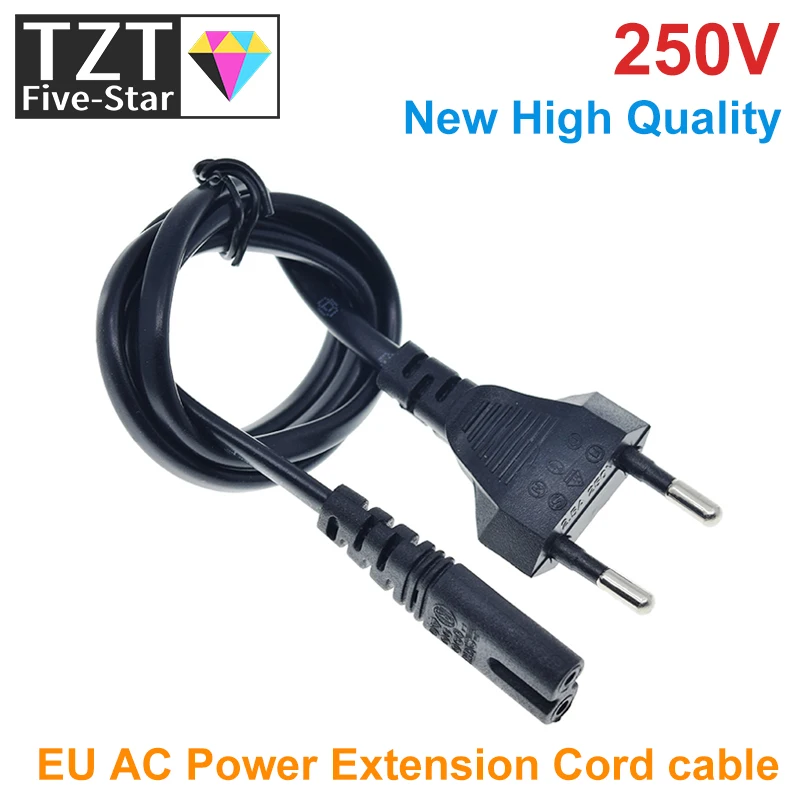 Универсальный кабель питания переменного тока 0 5 м со штепсельной вилкой 8 C7 на 2