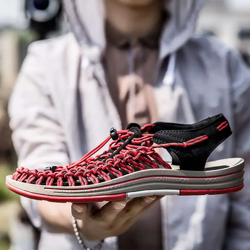 

White Lace Slipper Sneakers International Brand Luxury Flip Flops Top Quality Mens Shoes Casual Luxury Gray Red Sandals Tennis