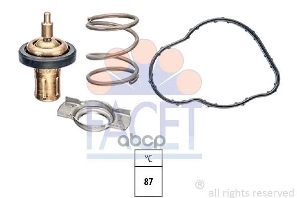 Термостат Renault Clio/Megan/Nissan Juke/Note 1.5 Dci 09- Facet арт. 78930 |