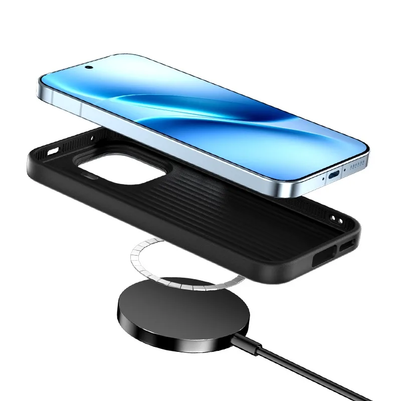Чехол для Vivo IQOO Z11 Turbo с текстурой из углеродного волокна, встроенный магнитный кожаный чехол для IQOO Z 11 Turbo, противоударный бампер Funda (art.: 3920d80fa3f7e) - 3920d80fa3f7e