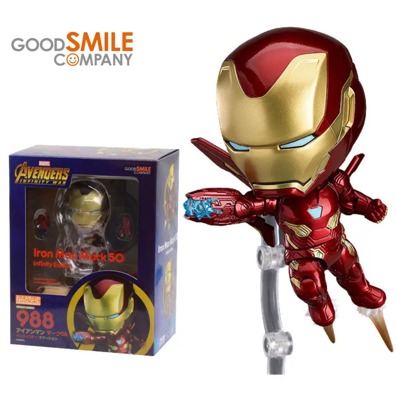 

Подлинная фигурка Marvel Avengers3 Железный человек, MK50, в стиле аниме