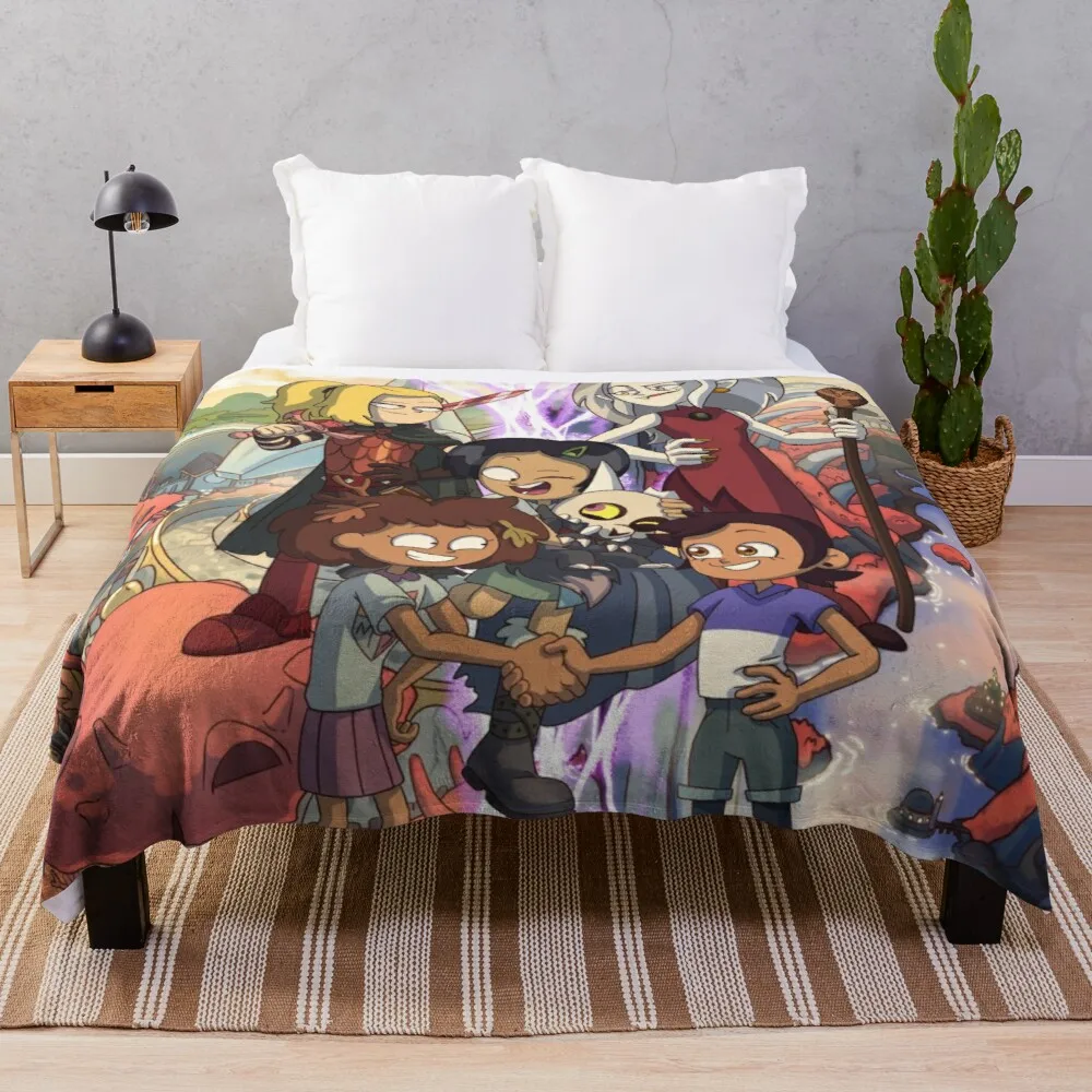 

Одеяло для сна Amphibia x The Owl House