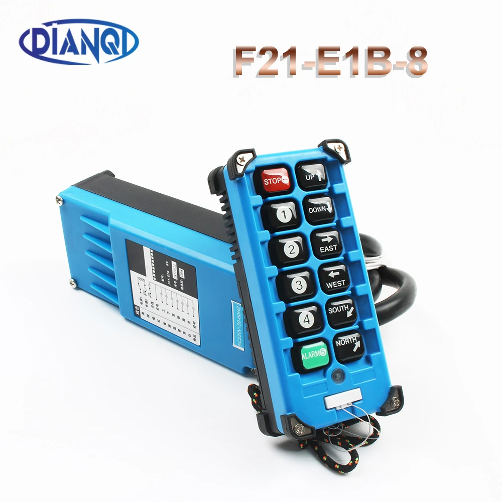 F21-E2B-8 промышленный пульт дистанционного управления, переключатели, 8 каналов, кнопки направления, подъемный кран, радиоуправляемая система