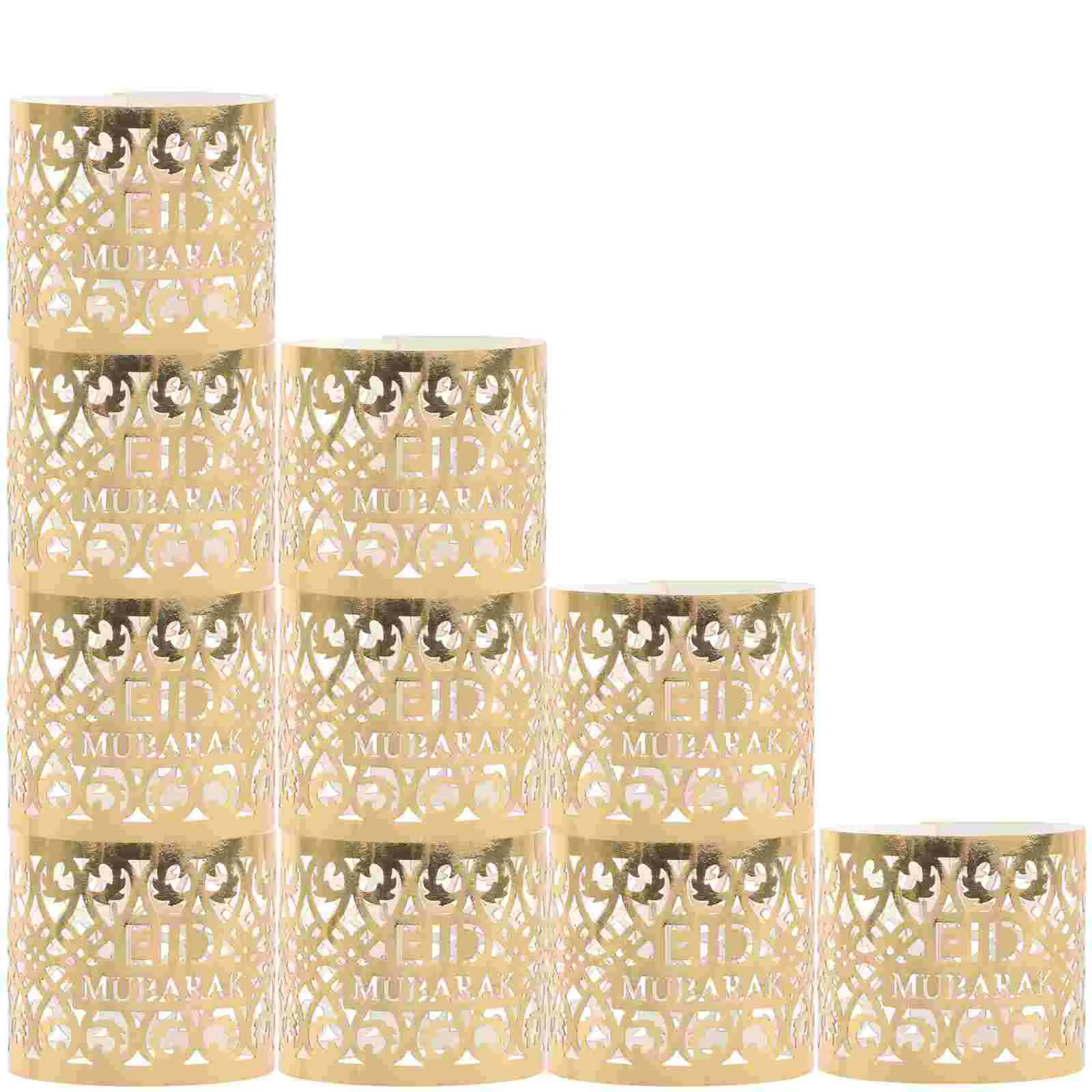 

Light Wraps Wrap Votive Tea Covers Paper Holder Eid Lourescent Shades Lamp Tealight Shade Ramadan Decorative Party Cover Wedding