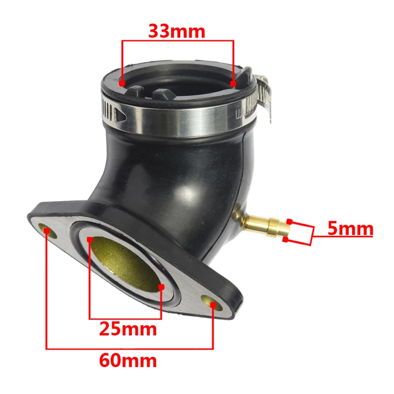 

Впускной коллектор карбюратора для Suzuki 26 мм AN125 AN150 VS125 Burgman 125 150 Carb