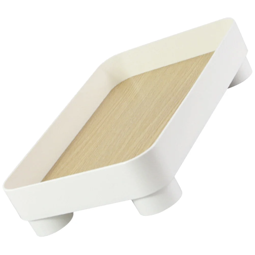 

Portable Multifunctional Bedroom Organizer Plate Trinket Dish Jewelry Dish Desktop Storage Organizer