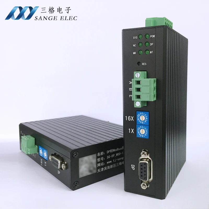 

Profibus DP Bus to Modbus RTU Module Rs485 Communication Protocol Converter / Gateway Equipped with GSD