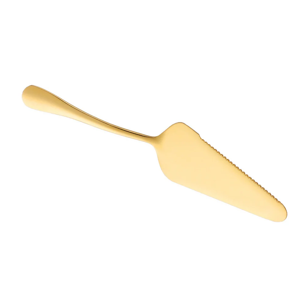 

Cake Server Pie Spatula Pizza Steel Stainless Wedding Dessert Slicer Lifter Pastry Set Scooper Baking Servers Tart Gold Serving