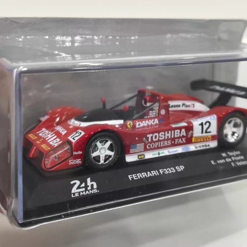 Фото Модель IXO 1:43 FERRARI F333 SP из литого металла # Модель автомобиля 12 24H LEMANS 1998 из сплава №3