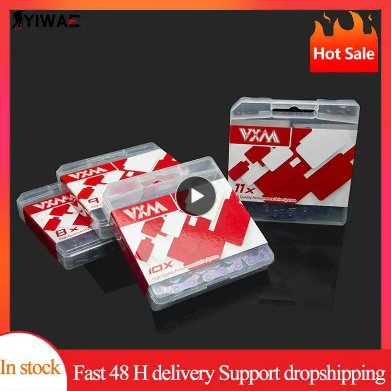 

High-strength Bicycle Chain Rustproof Durable Bike Chain Bike Accessories X-bridge Chain 8x/9x/10x/11x Road Bicycle Chain