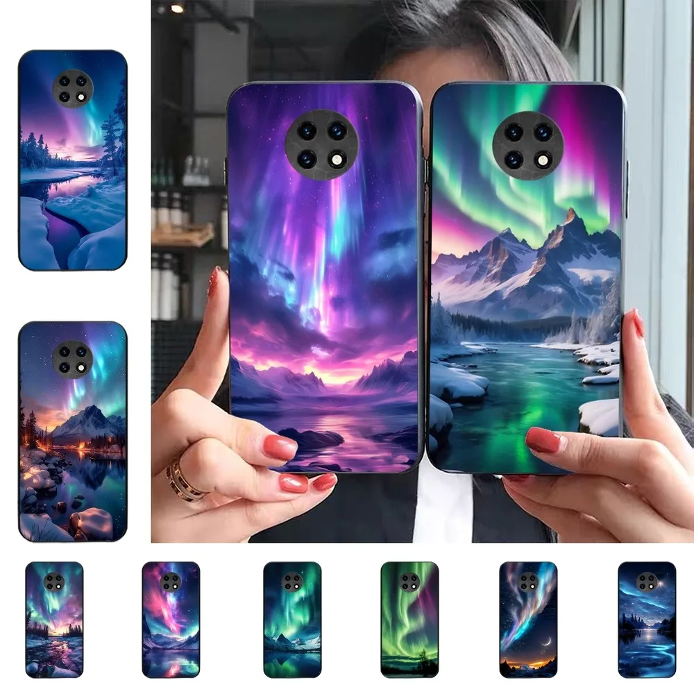 Beautiful Northern Lights Phone Case For Redmi 5 6 7 8 9 10 plus pro A GO K20 K30 K40 F3 Fundas