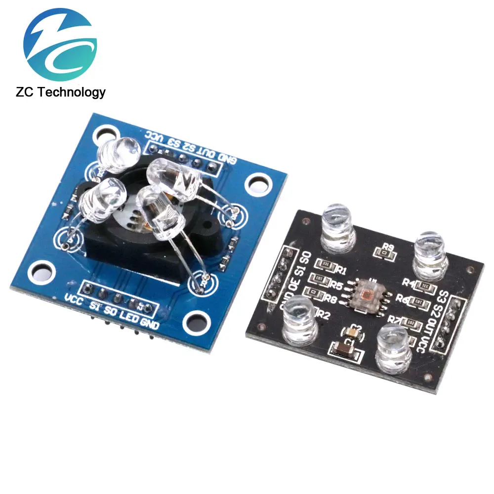 Аксессуары для детектора TCS3200 TCS230 модуль с цветовым распознаванием MCU Arduino вход