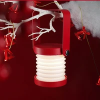 new led lantern light night light creative folding eye protection table lamp usb new peculiar home gift atmosphere light