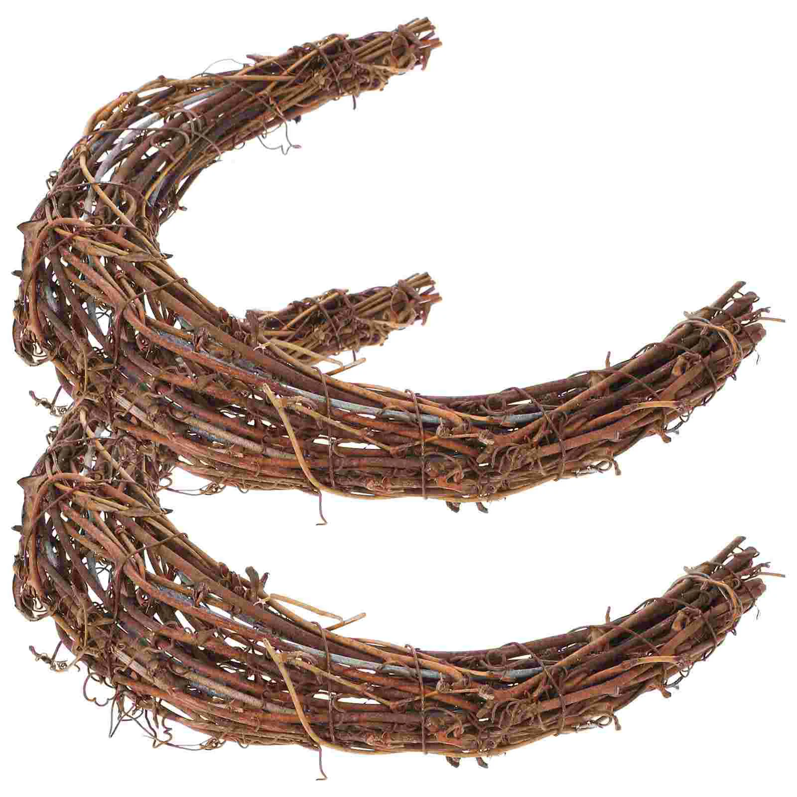 2 шт. корзина из ротанговой гирлянды искусственная лоза дверные рождественские