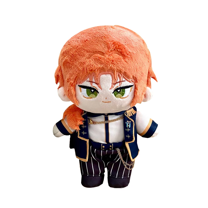 

20cm Es Knights Tsukinaga Leo Dress Up Dolls Anime Ensemble Stars Ctton Stuffed Plush Toys for Girls Birthday Gifts