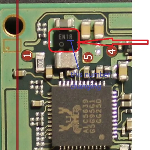 5-50 шт. для Nintendo Switch Small IC Chip EN ** ENIJ ENJ9 ENO2 EN02 ENXX детали ремонта материнской платы