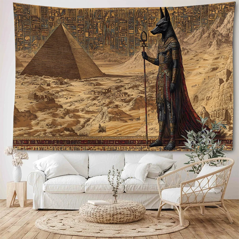 

Гобелен ЗHENZHENRISHANG Египетская пирамида Фараон Анубис