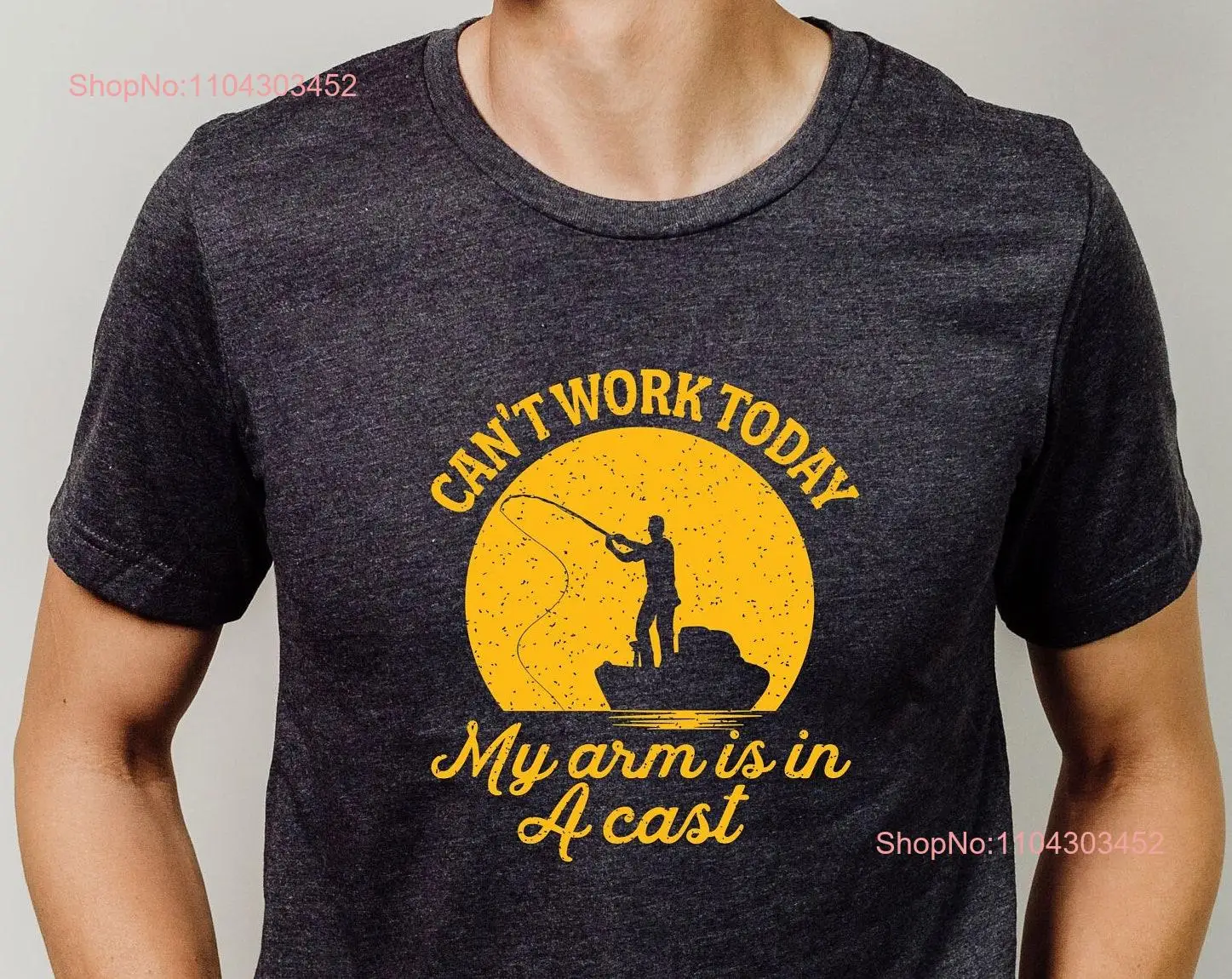 Мужская футболка для рыбалки на день отца рыбак папа подарок праздник я не могу