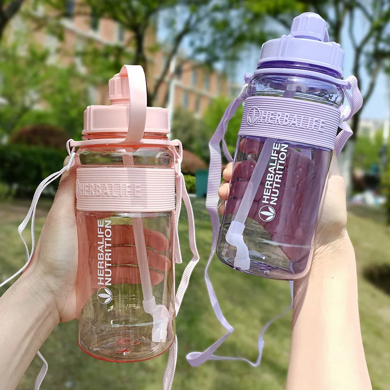 

1000ml Herbalife Nutrition Portable Water Bottle with Straw