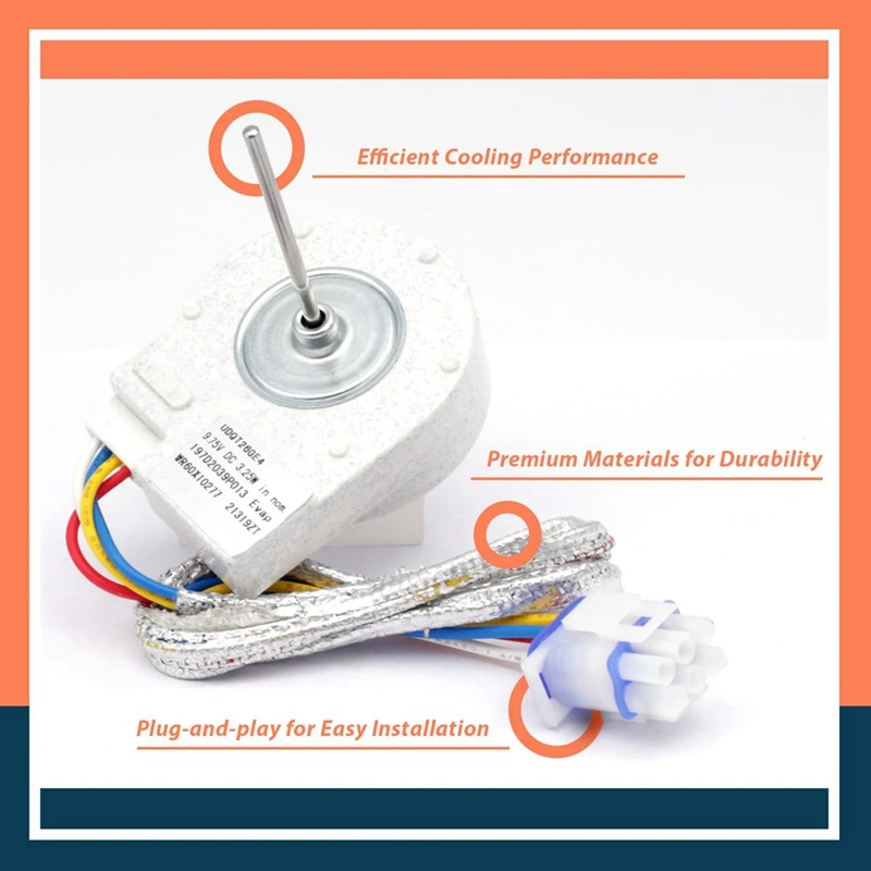 Усовершенствованный двигатель испарителя холодильника WR60X10277 запчасти для