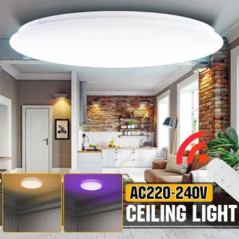Wifi Arwen Smart Ceiling Light Bluetooth Ambient Lamp 50W RGB Colorful Adjustable Work with Google Home  Amazon Alexa