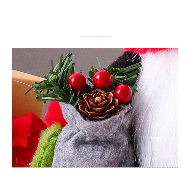 Новогодний декор трехмерная безликая кукла рождественские украшения подарки