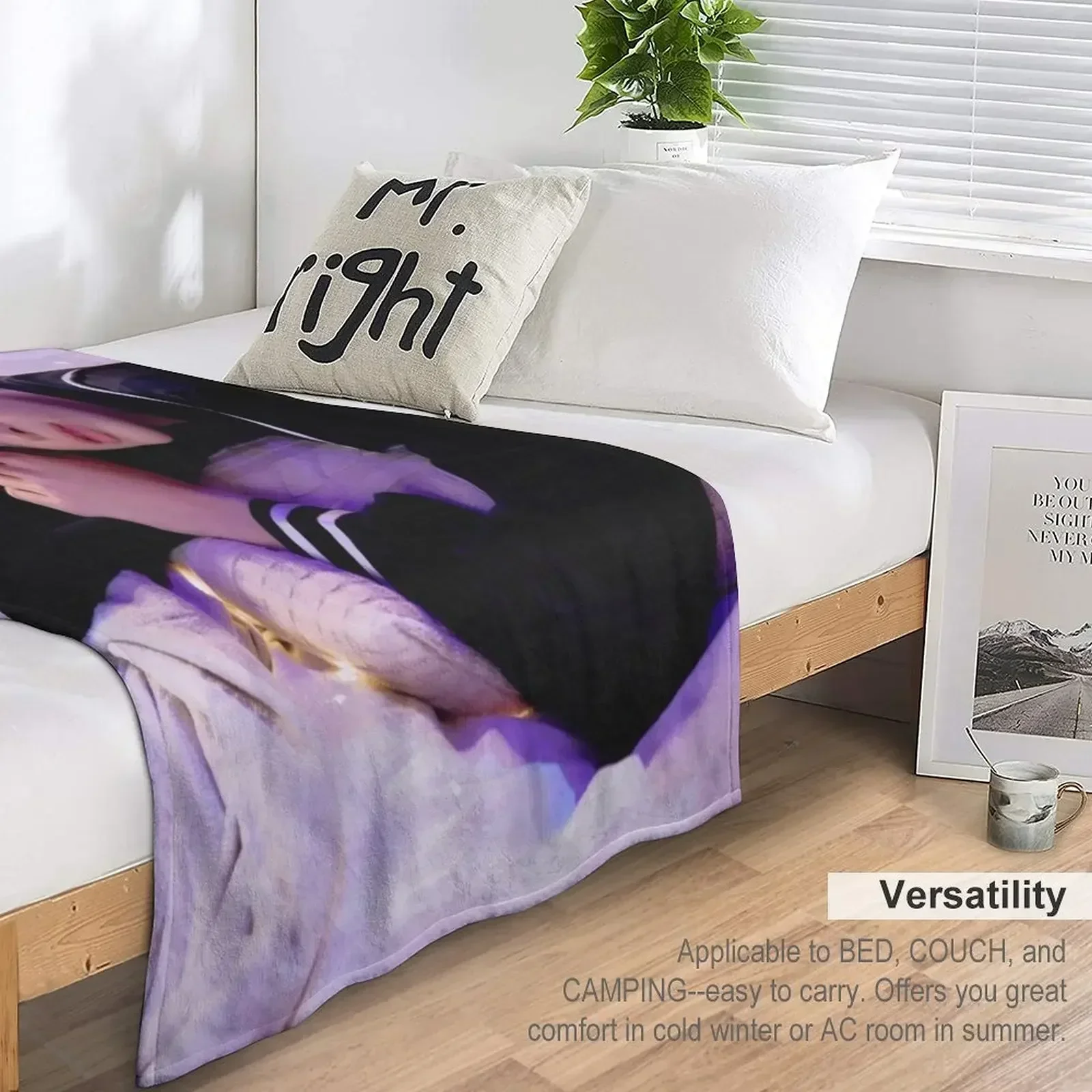 TXT CAN'T YOU SEE ME TAEHYUN Плед Путешествия Рождественские подарки Одеяла