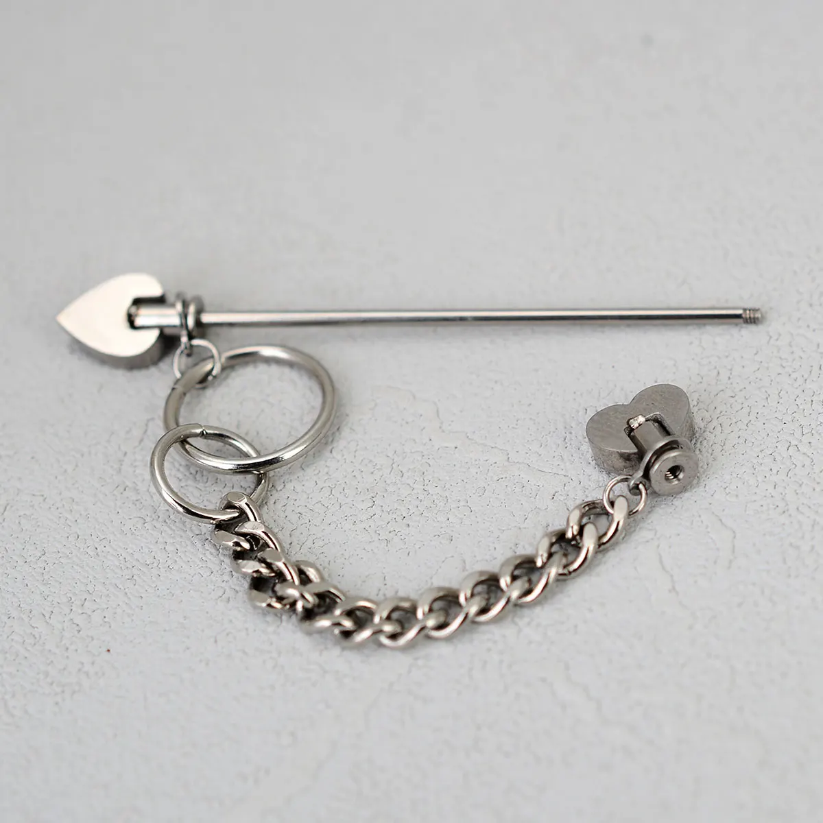 1 шт. промышленные ювелирные изделия для пирсинга из хирургической стали с