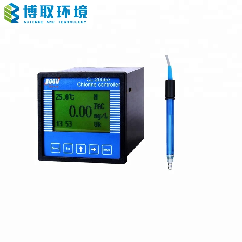 

CL-2059A swimmingpool pump chlorine meter monitor dosing system pool