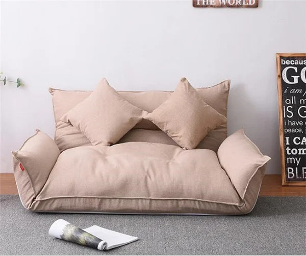 

Floor Furniture Reclining Japanese Futon Sofa Bed Modern Folding Adjustable Sleeper Chaise Lounge Recliner For Living Room Sofa