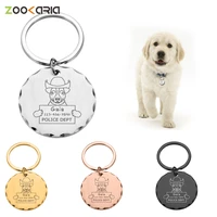 personalized dog cat id tag anti lost pet name tags plate free engraving dogs cats puppy kitten id nameplate pendant for pet dog