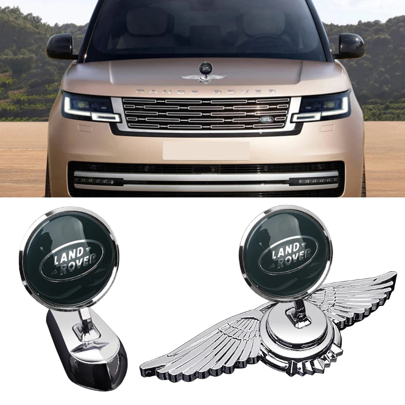 Эмблема автомобильной капота из сплава декоративная наклейка с логотипом Land Rover