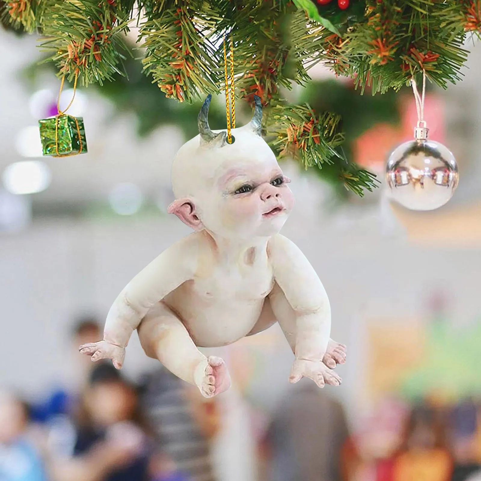 Страшная Кукла Рождественские Украшения На Хэллоуин Милый Декор Для