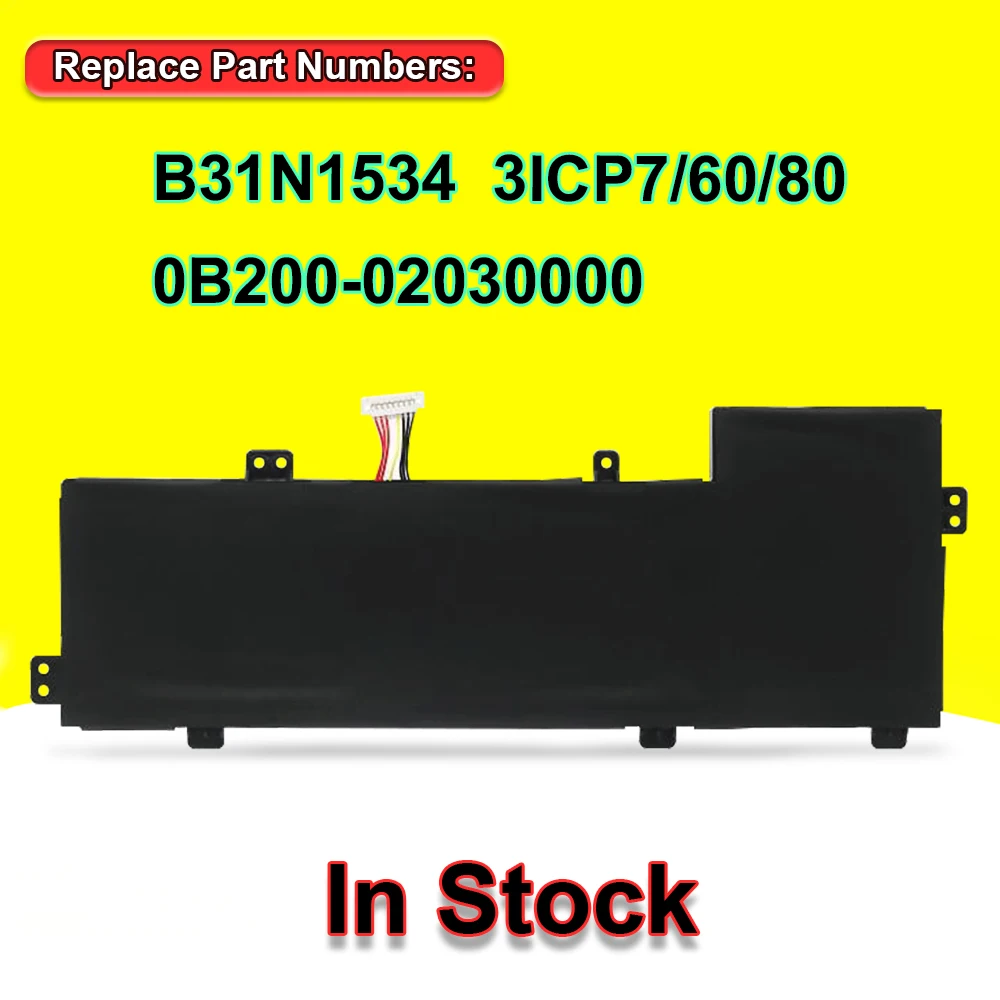 B31N1534 для ASUS Zenbook UX510 UX510UW UX510UX серии аккумулятор ноутбука 3ICP7/60/80 0B200- 02030000 11 4 В 48 Втч