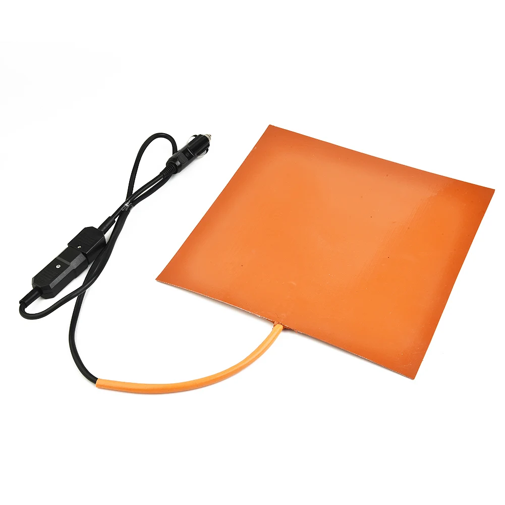 

2020 New High Quality 28x28cm 12V 150W Silicone Heating Pad Mat Quick Heater For Food Delivery Bag Warming Accessories