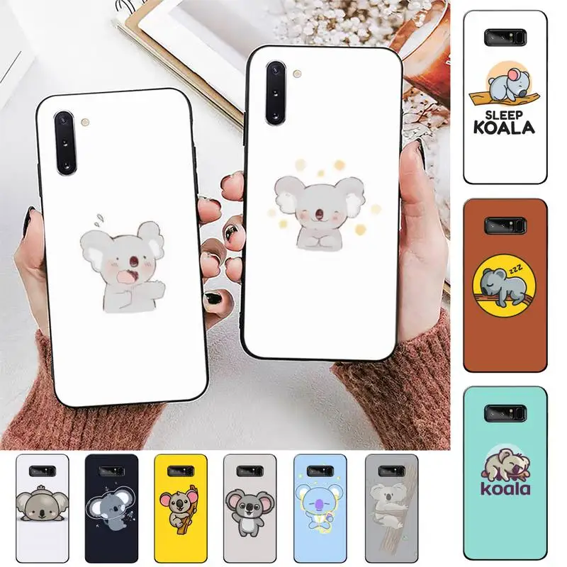 

Yinuoda Cartoon Koala Phone Case for Samsung Note 5 7 8 9 10 20 pro plus lite ultra A21 12 72