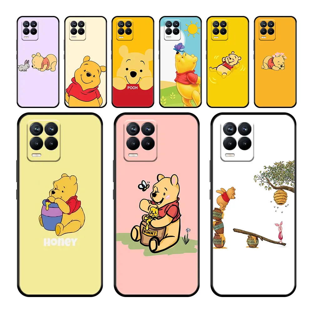 

Disney honey Winnie the pooh yellow Celular Coque TPU For Realme GT Master C21y 8i C21 8 X50 Pro 7 Pro GT Neo 2 9 5G C15 V13