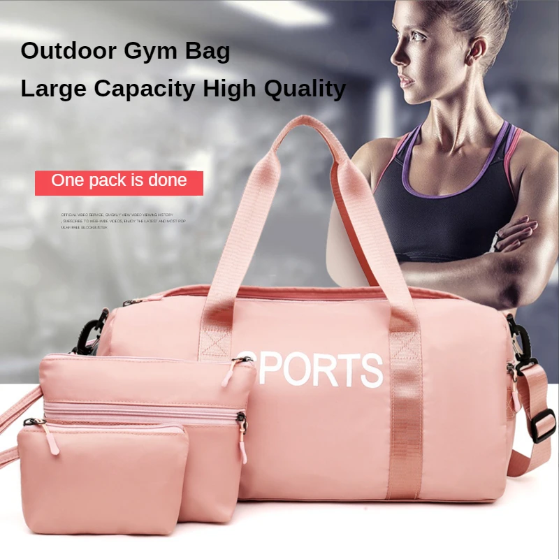 

Women's Bags Dry Wet Separation Shoes Luggage handbag Yoga Hand Bag For Women Travel Gym swimming Fitness Sports Bag Training