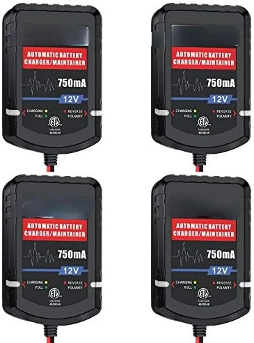

Automatic Trickle Battery Charger Maintainer 12V 750mA Smart Float Charger for Car Motorcycle Lawn Mower Tractor Boat SlA ATV WE