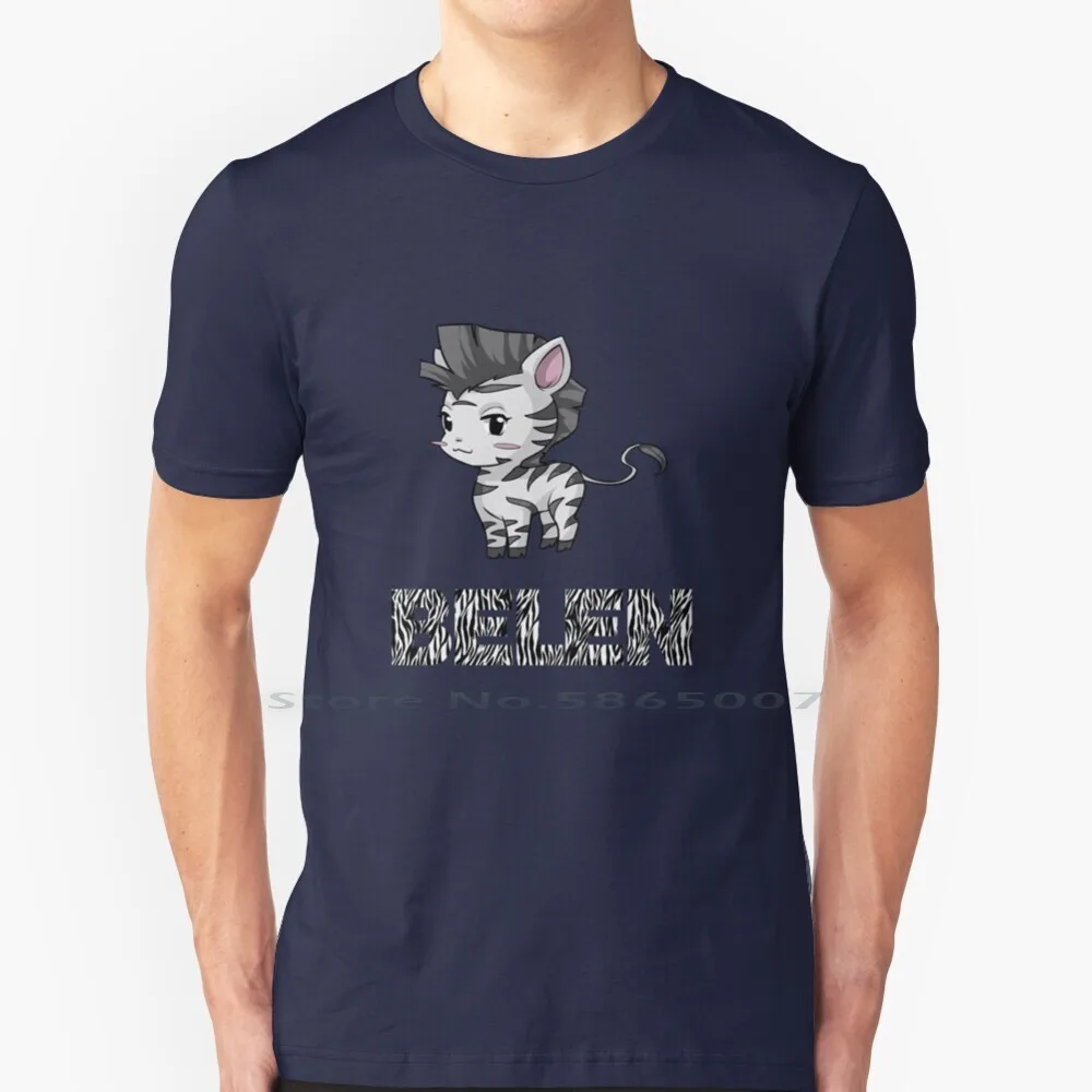 

Zebra Belen T Shirt 100% Cotton Belen Zebra Belen Birthday Big Size 6xl Tee Gift Fashion