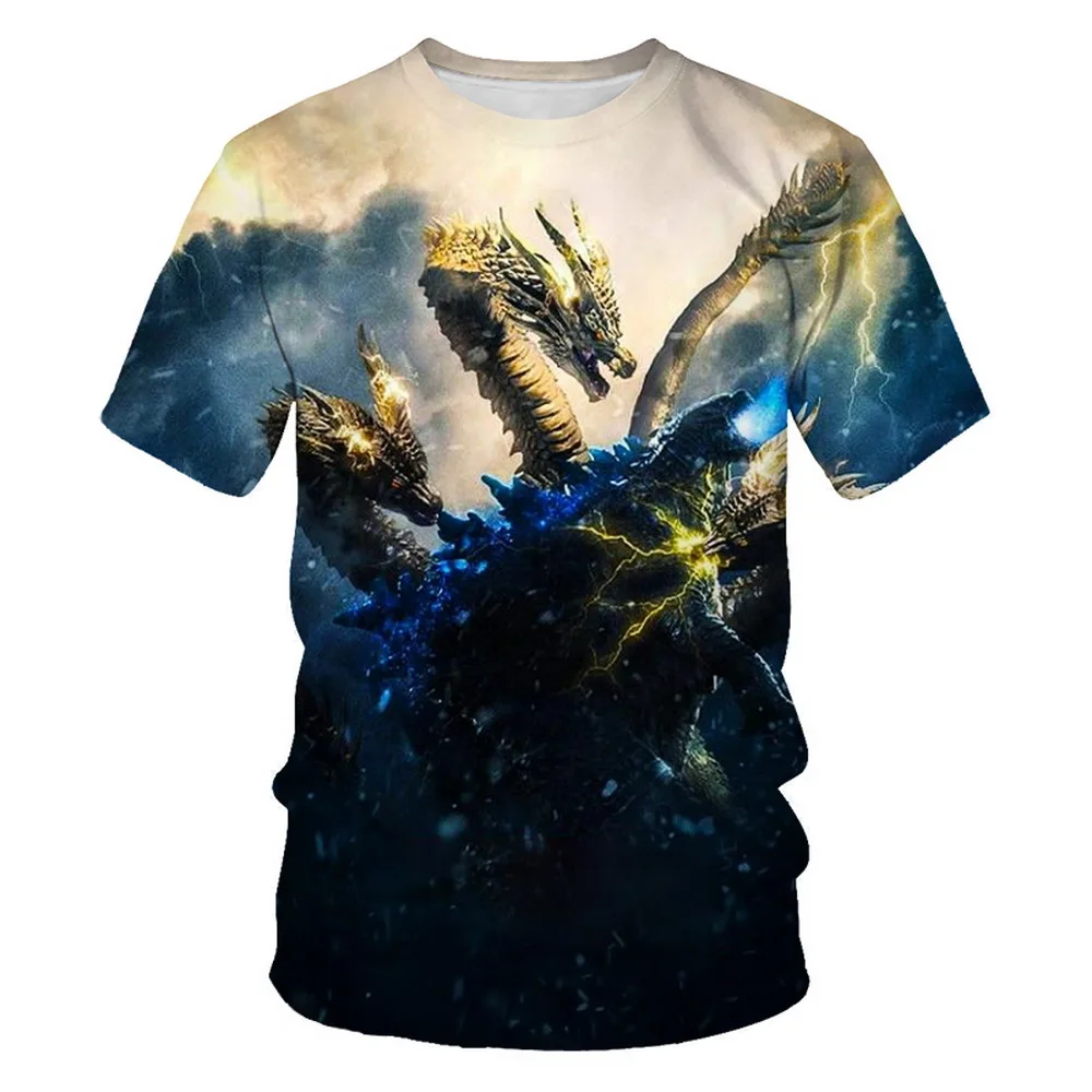 

The New men's T-shirt 3D Printed Loose Casual Short Sleeve Cool Breathable Punk Harajuku T-shirt XXS-6XL