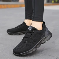 2022 sneakers woman shoes flats casual female shoe women lace up running mesh light breathable zapatillas deportivas mujer