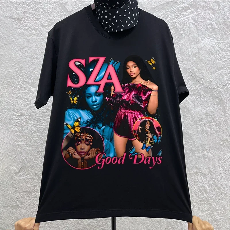 Футболка женская хлопковая оверсайз в стиле Good Days