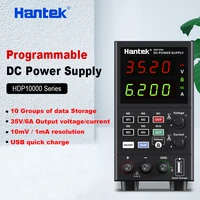hantek hdp1000 series programmable dc power supply 4 digit 1ch voltage current 35v6a two stage adjustable regulator