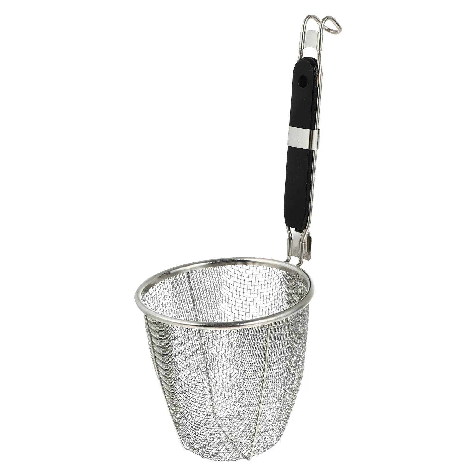 

Strainer Mesh Noodle Basket Skimmer Spider Pasta Dumpling Kitchen Spoon Sieve Stainless Wire Steel Fine Colander Asian Frying