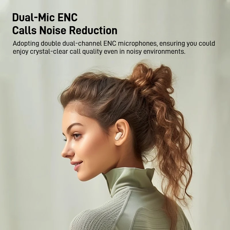 Sansui W97 Bluetooth TWS наушники ENC с шумоподавлением наушники-вкладыши IPX4