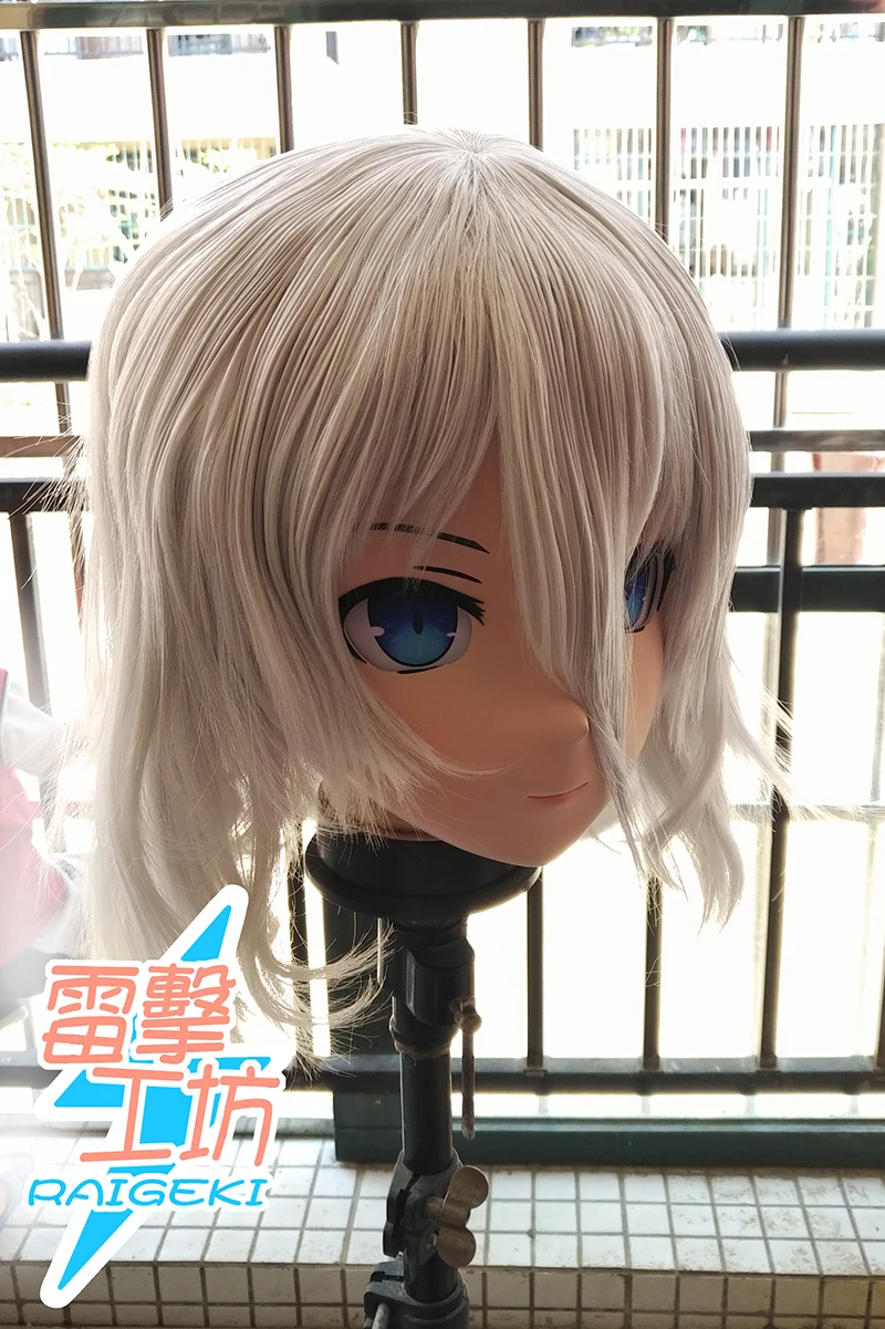 (LJ-179) персонаж на заказ женщина/девочка из смолы фиксатор всю голову с замком