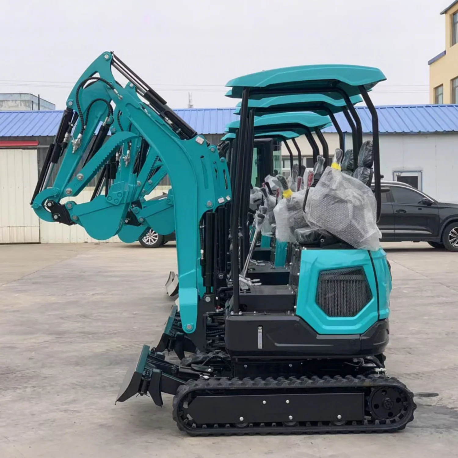 Заводская поставка: мини-экскаватор с двигателем Kubota, 1,8 тонны, гидравлический гусеничный экскаватор, стандарт Евро-5 EPA, для садовых и сельскохозяйственных работ. (art.: 3920dccaf9125) - 3920dccaf9125