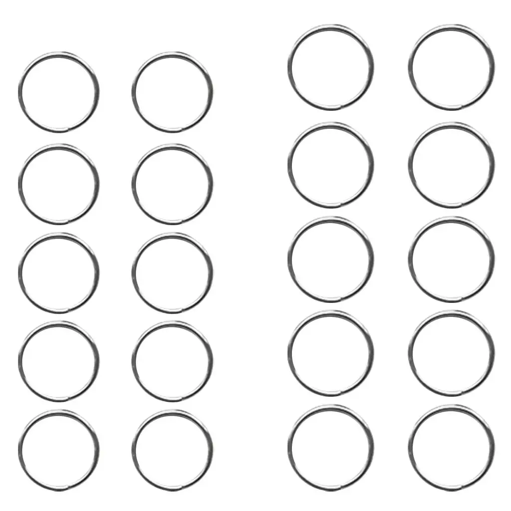 

10pcs Scuba Diving Stainless Steel Split for Gear Attachment